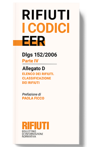 Rifiuti. I codici Eer